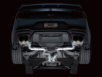 AWE 2024 Ford Mustang GT Fastback S650 RWD SwitchPath Cat-Back Exhaust w/ Quad Diamond Black Tips