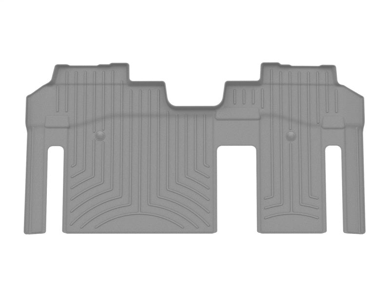 WeatherTech 2021+ Toyota Sienna Rear (2nd Row) FloorLiner HP - Grey (8 Passenger)