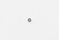 Wilwood nut 5/16-24 hex locking top-crimp clear zinc