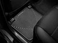 WeatherTech 06+ Lincoln MKZ Rear Rubber Mats - Black