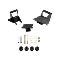 Wehrli 73-87 GM Square Body Chassis Duramax LB7/LML HD Engine Swap Mount Kit - Semi-Gloss Black