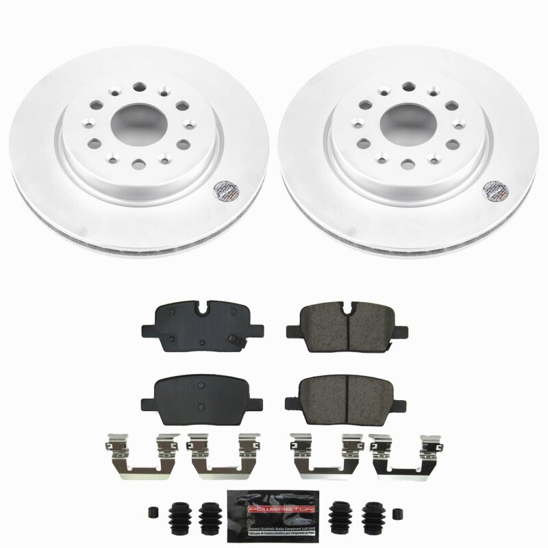 Power Stop 21-24 Buick Enclave Rear Z23 Coated Brake Kit