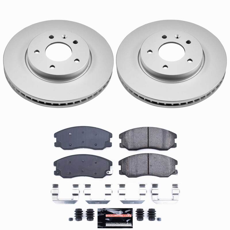 Power Stop 12-15 Chevrolet Captiva Sport Front Z23 Coated Brake Kit
