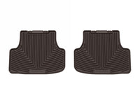 WeatherTech 15-20/22-25 Audi A3/S3 / 17-20 RS3 / 15-24 VW GTI Rear All-Weather Floor Mat - Cocoa