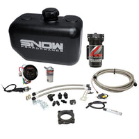 Snow Performance 15-17 Mustang EcB Stg 2 Boost Cooler Water Injection Kit (SS Braid Line & 4AN)