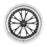 Weld Vitesse 17x5 / 5x112 / 2.2 BS / 3.18 HB - Black Center - Polished Shell - Non-BL Wheel