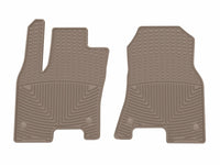 WeatherTech 2025 Ram Truck 1500 (Incl. RHO) CC/QC (No Vinyl) Front All-Weather Floor Mats - Tan