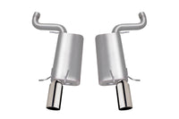 Gibson 06-08 Cadillac STS V 4.4L 2.5in Axle-Back Dual Exhaust - Stainless