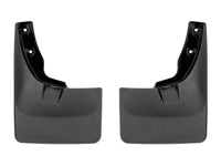 WeatherTech 22-23 Nissan Frontier D41 (No Pro-X/Pro-4X) No Drill Rear MudFlaps - Black