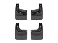 WeatherTech 2024 Ford Ranger (No Raptor) No Drill Front & Rear MudFlaps - Black
