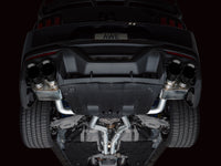 AWE 2024 Ford Mustang Dark Horse S650 RWD SwitchPath Cat-Back Exhaust w/ Quad Diamond Black Tips