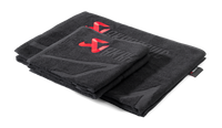 Akrapovic Towel Set - Black w/ Red Logo