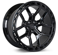 Vossen x Urban UV-X 22x10.5 / 5x120 / ET32 / 72.6 - Gloss Black Wheel  - (Defender - Front)