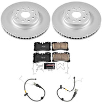 Power Stop 10-17 Lexus LS460 Front Z23 Coated Brake Kit