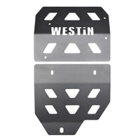 Westin 18-22 Jeep Wrangler JL Transmission Pan Skid Plate - Textured Black