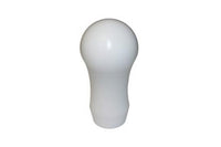 Torque Solution Delrin Tear Drop Tall Shift Knob (White): Universal 12x1.25
