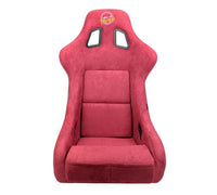 NRG FRP Bucket Seat PRISMA Edition - Large (Maroon/ Pearlized Back)