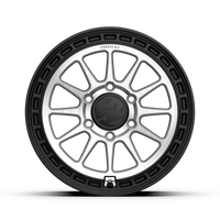 fifteen52 Range HD 17x8.5 6x135 0mm ET 87.1mm Center Bore Machined Clear/Gloss Black Wheel