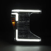 AlphaRex 20-22 Ford F-250/350/450/550 SD NOVA-Series LED Proj Headlights Chrome w/SS & SBDRL
