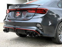 aFe 22-24 Kia Forte GT 1.6L 3in-2.5in 304 Stainless Steel Axle-Back Exhaust w/ Black Tips