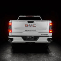 Oracle 19-23 GMC Sierra Black Series Flush Style LED Tail Lights - Factory Halogen