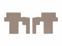 WeatherTech 22-26 Kia Carnival 2nd Row Rear All-Weather Floor Mats - Tan