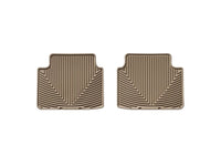 WeatherTech 08-12 Honda Accord Rear Rubber Mats - Tan
