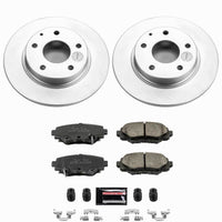 Power Stop 14-16 Mazda 3 Rear Z23 Coated Brake Kit