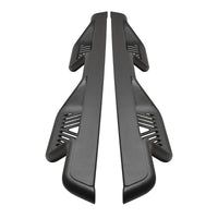 Westin 14-18 Chevrolet Silverado/GMC Sierra Crew Cab Outlaw Nerf Step Bars (Excl. Diesel) -Text. Blk