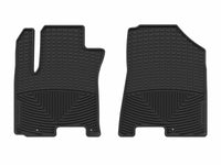 WeatherTech 20-26 Hyundai Venue 1st Row Front All-Weather Floor Mats - Black