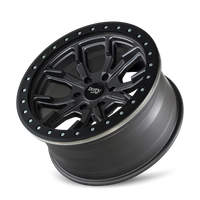 Dirty Life 9303 DT-1 17x9/5x114.3 BP/-12mm Offset/72.6mm Hub Matte Gunmetal Wheel - Beadlock