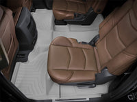 WeatherTech 15+ Cadillac Escalade ESV Rear FloorLiner - Grey (Fits w/ Second Row Bucket Seating)