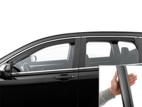 WeatherTech 17-22 Honda CR-V Front & Rear Side Window Deflectors - Matte Black