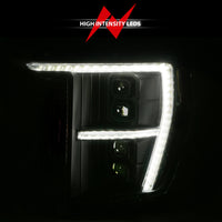 ANZO 21-23 Ford F-150 (w/Factory Halogen) Z-Series Full LED Proj Headlights - Pass. Side ONLY