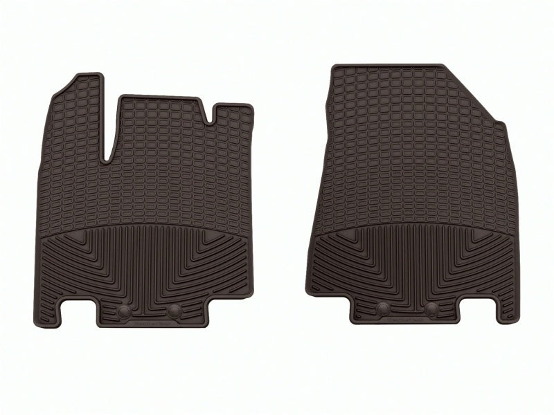 WeatherTech 2022 Infiniti/Nissan QX60/Pathfinder Front Rubber Mats - Cocoa