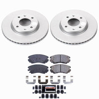 Power Stop 03-05 Hyundai Sonata Front Z23 Coated Brake Kit