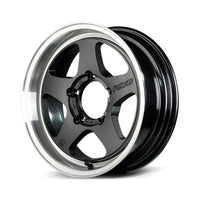 Gram Lights 57FR-X 16x6.5 -12 5-139.7 Glass Black/Rim DC Wheel