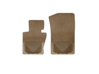 WeatherTech 04+ BMW X3 Front Rubber Mats - Tan