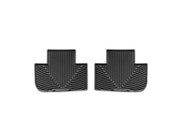 WeatherTech 05+ Cadillac STS Rear Rubber Mats - Black