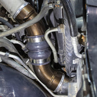 Wehrli 06-10 GM Duramax LBZ/LMM Passenger Side 3.5in Intercooler Pipe - Deore Gold