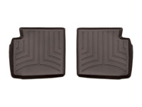 WeatherTech 14-19 Fiat 500 Rear FloorLiner - Cocoa