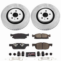 Power Stop 15-20 Ford Edge Front Z23 Coated Brake Kit