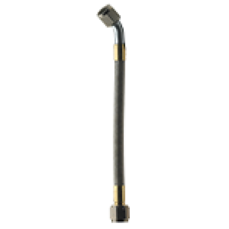 Fragola -8AN Hose Assembly Straight x 45 Degree Alum Nut 72in