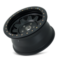 Dirty Life 9302 Roadkill 17x9/8x170 BP/-14mm Offset/130.8mm Hub Matte Black Wheel - Beadlock