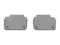 WeatherTech 19-22 Volvo S60 Plug-In Hybrid 2nd Row 2pc Rear FloorLiner - Grey