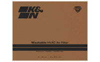 K&N HVAC Filter - 20 X 25 X 4 MERV 8