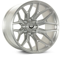 Vossen VFX-03 22x9.5 - 6x139.7 - ET30 - Deep - 78.1 - Brushed Gloss Clear Wheel