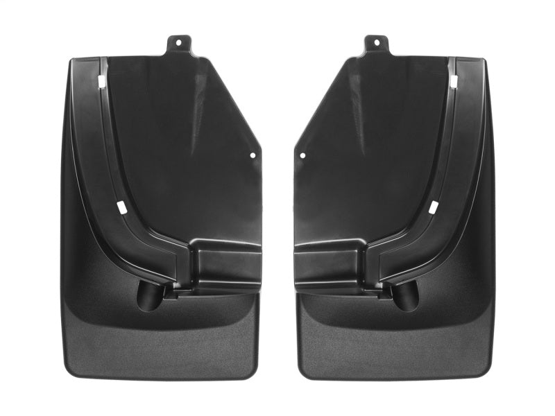 WeatherTech 2019+ Ford Ranger No Drill Front Mudflaps - Black