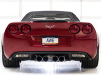 AWE Tuning 09-13 Chevrolet Corvette 6.2L Touring Edition Axle-Back Exhaust w/ Chrome Silver Tips