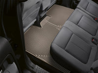 WT Rubber Mats - Rear - Tan